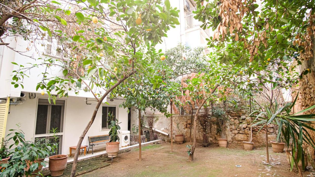 Calm And Cozy Flat With Romantic Garden Athen Eksteriør billede